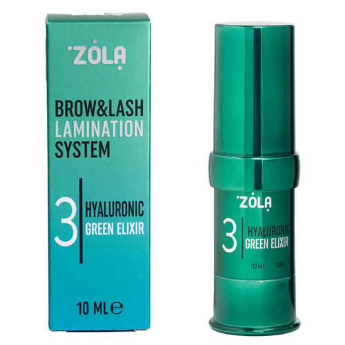 Zola - Color Lab Hyaluronic Green Elixir - Step 3