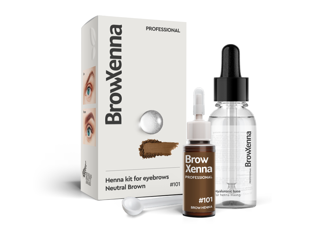 Brow Xenna - Brow Henna (Now with Hyaluronic Mixing Base Included)