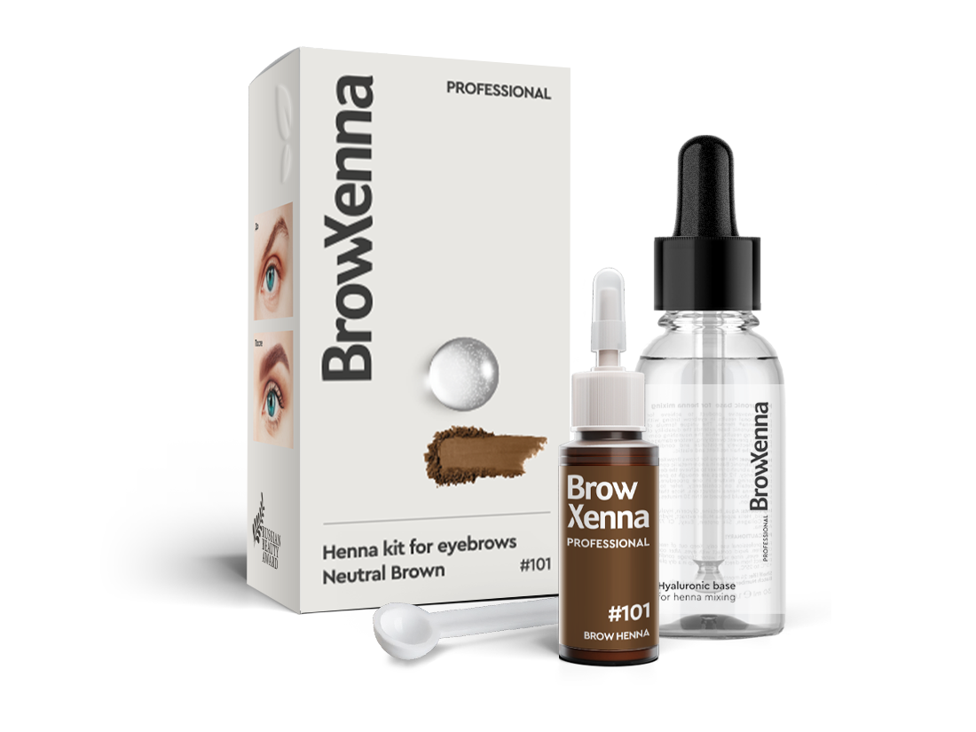 Brow Xenna - Brow Henna (Now with Hyaluronic Mixing Base Included) *NEW
