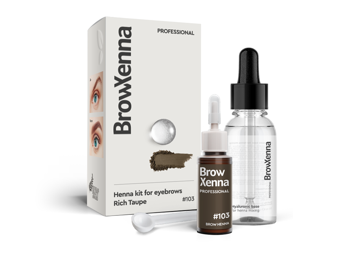 Brow Xenna - Brow Henna (Now with Hyaluronic Mixing Base Included) *NEW