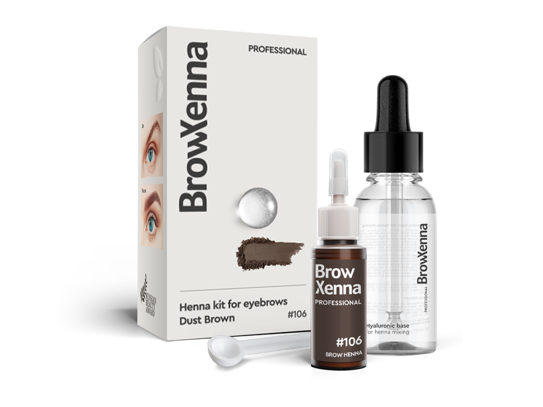 Brow Xenna - Brow Henna (Now with Hyaluronic Mixing Base Included) *NEW