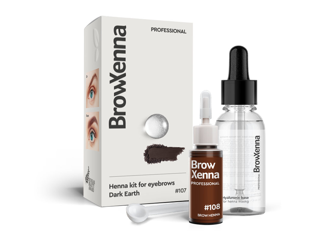 Brow Xenna - Brow Henna (Now with Hyaluronic Mixing Base Included) *NEW
