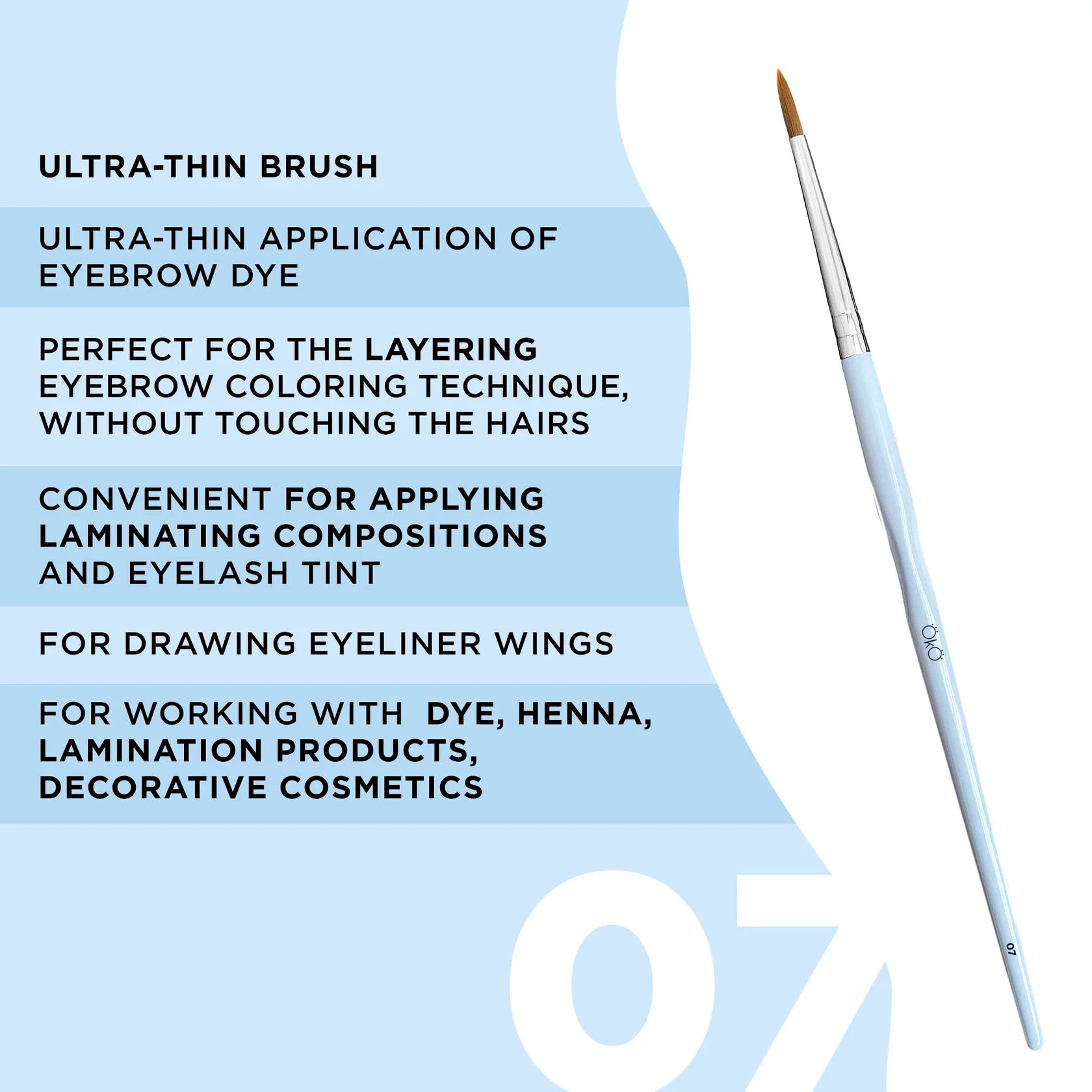 Oko - Ultra Fine Brush (#7)