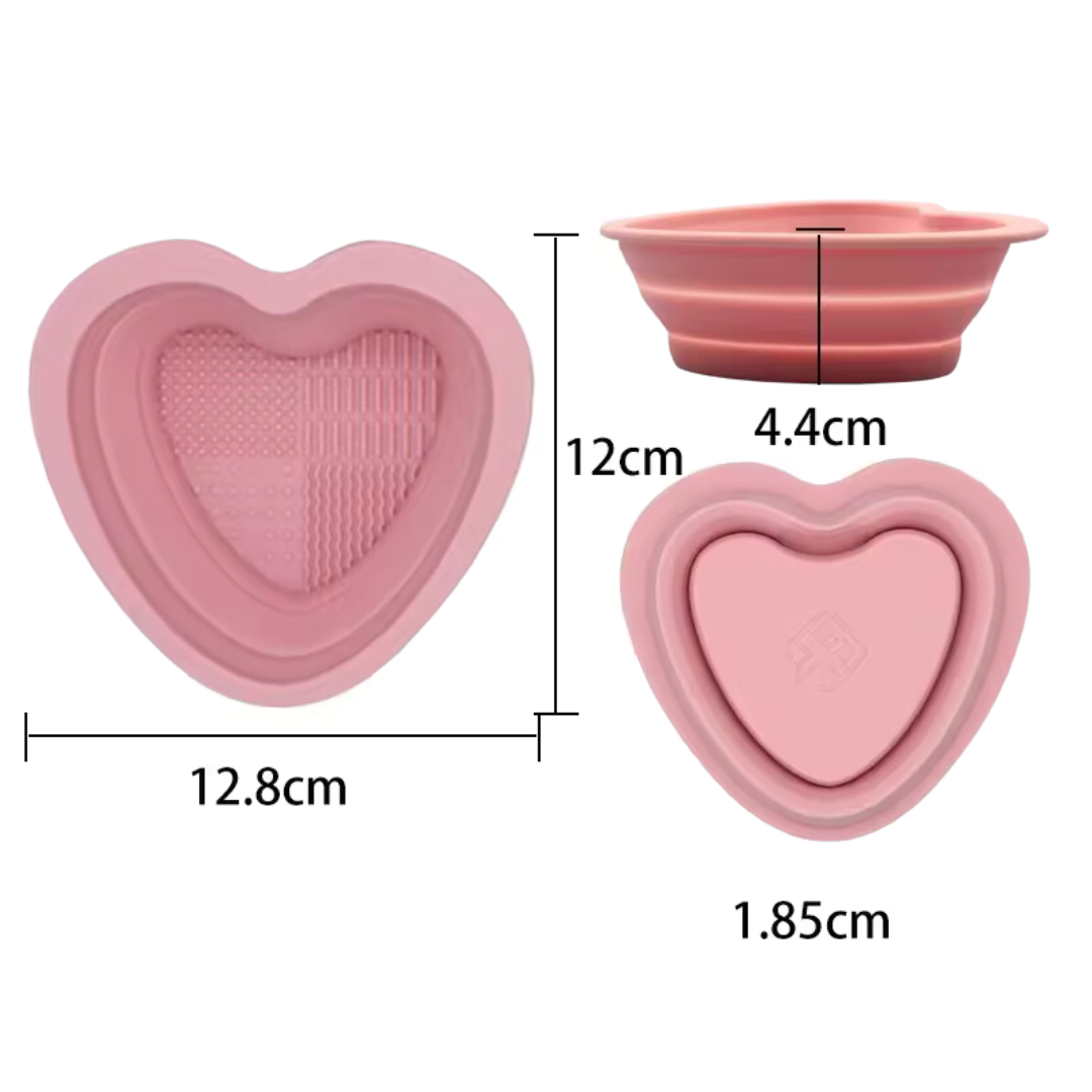 Collapsible Brush Cleaning Bowl