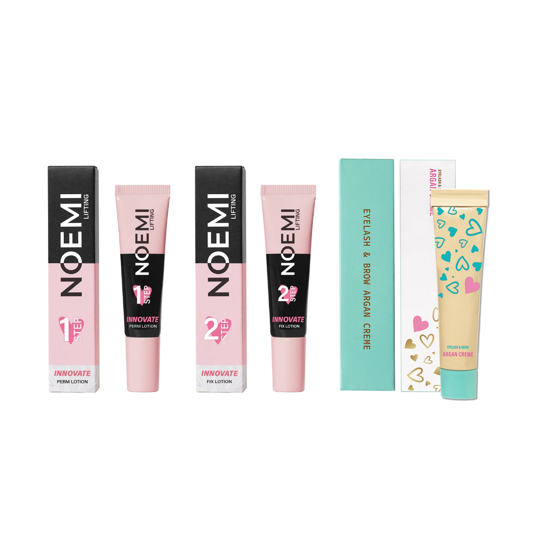 Noemi - NEW Innovate Cysteamine Lash Lifting & Lamination SET (Step 1 & 2 + Argan Creme)