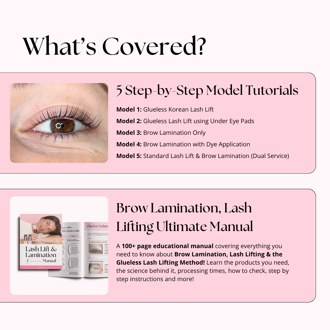 Noemi - Lash Lift & Brow Lamination Ultimate Masterclass - With Innovate Duo (Bundle)