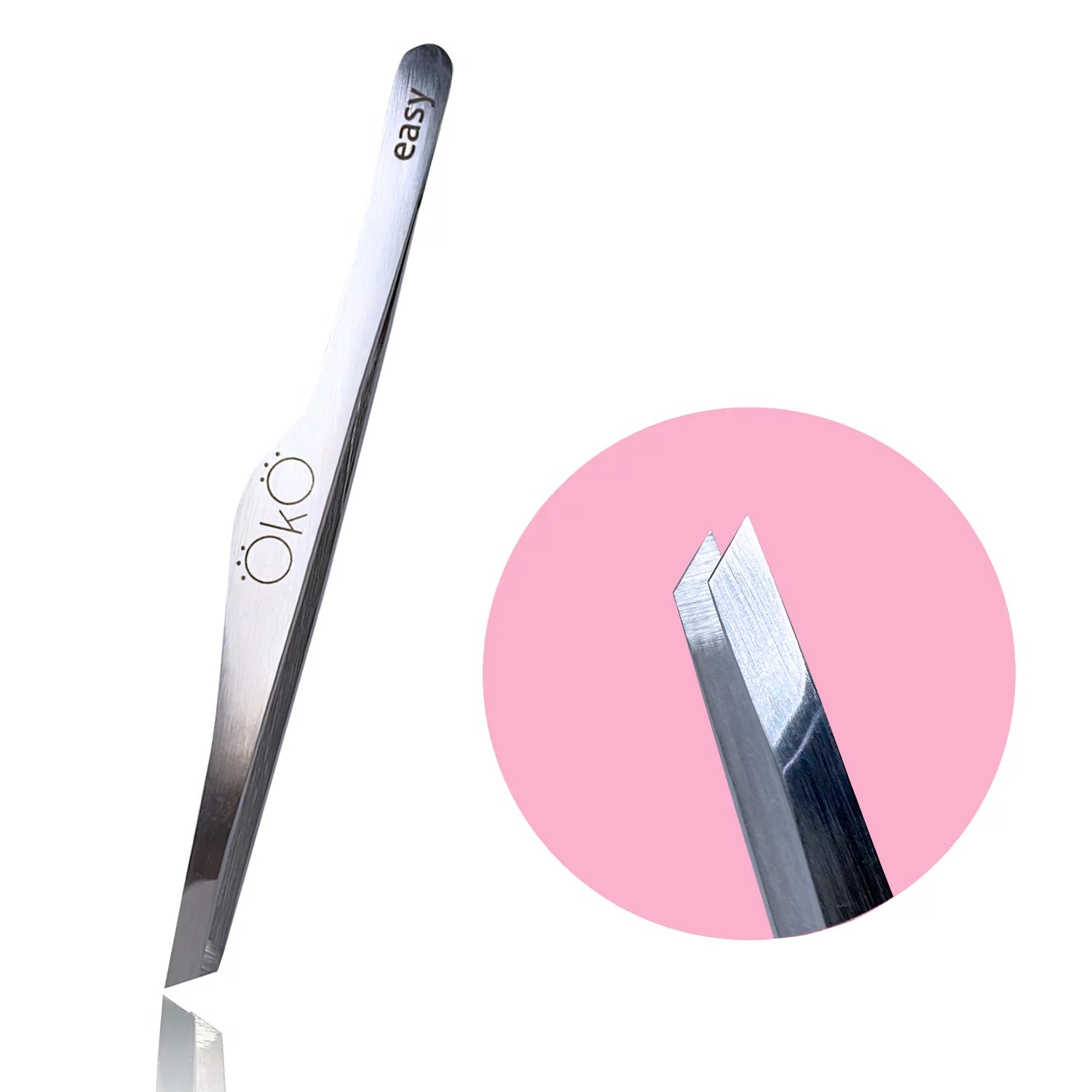 OKO - 02 Easy Touch Slanted Tweezers