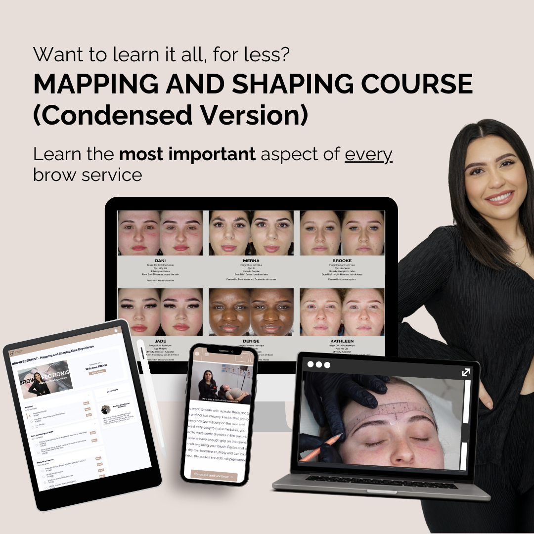 The Browfectionists - Mapping and Shaping Course - Condensed Version