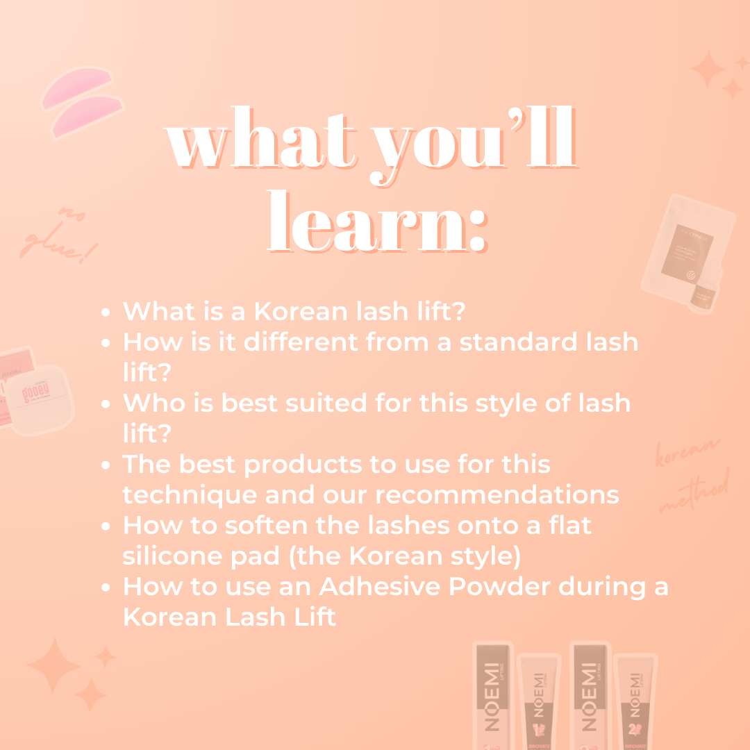 Korean Lash Lift Mini Masterclass / Webinar (Replay) + Manual BUNDLE