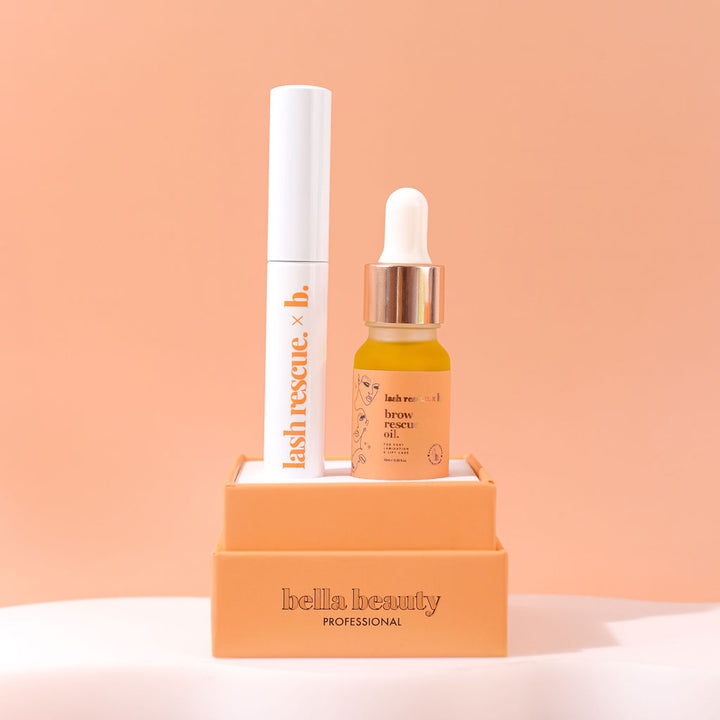 Bella x Lash Rescue - Ultimate Aftercare Duo (Lash Serum + Brow Rescue Oil)