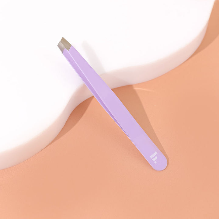 Bella Beauty Pro - Capri Purple Tweezers (Slanted)