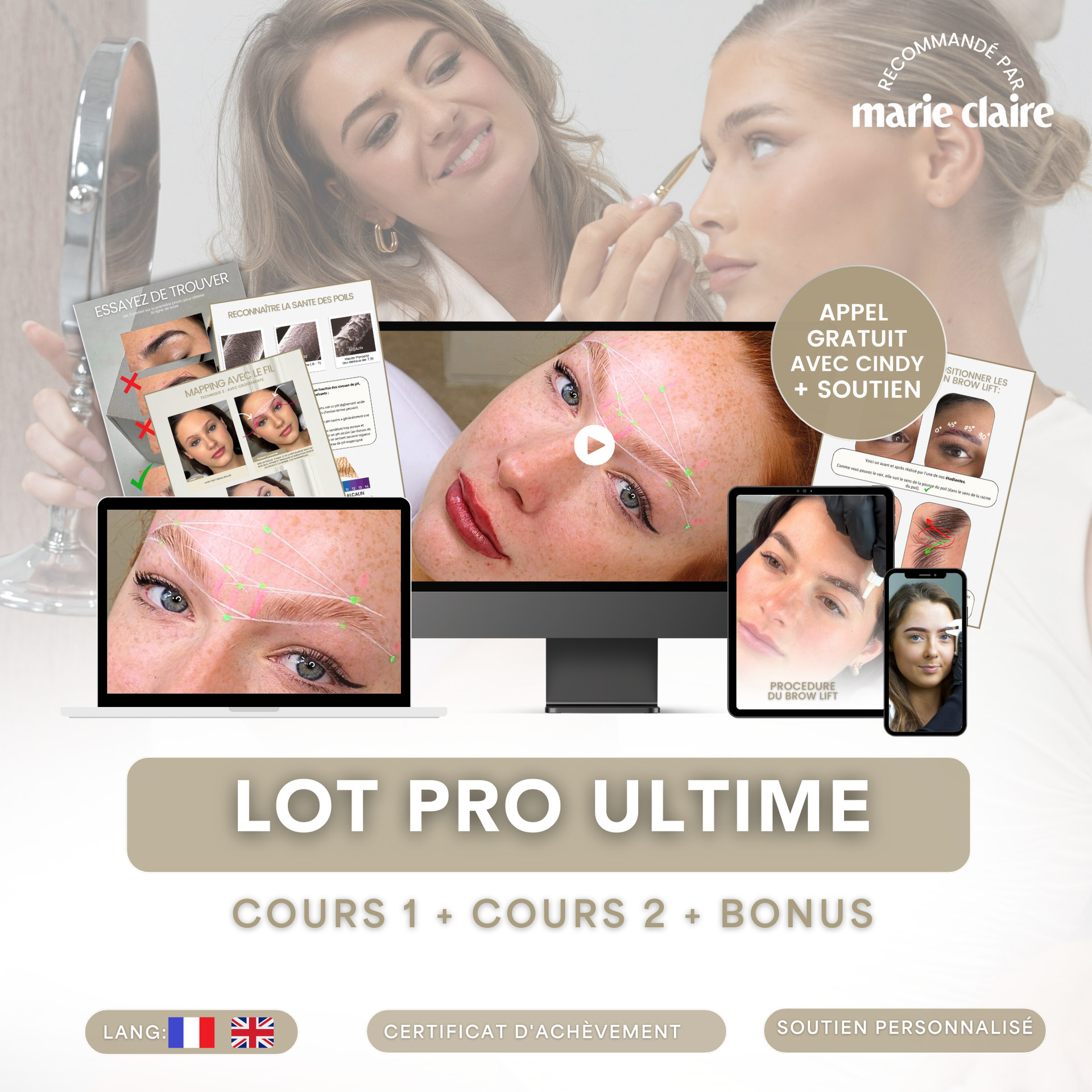 Brow Renaissance Academy - The Ultimate Pro Kit (FRENCH)