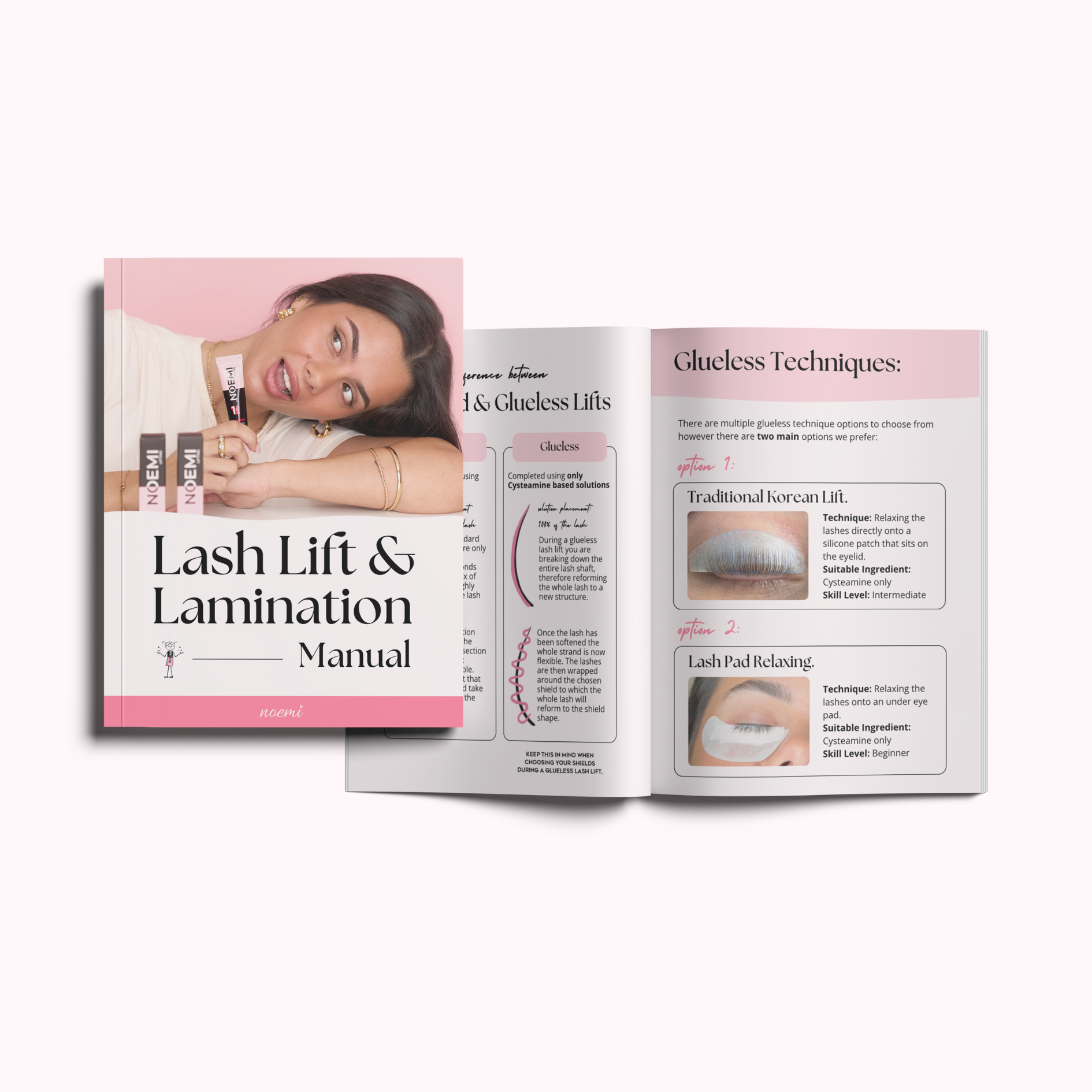 Noemi - Brow Lamination, Lash Lifting & Korean Technique - Manual