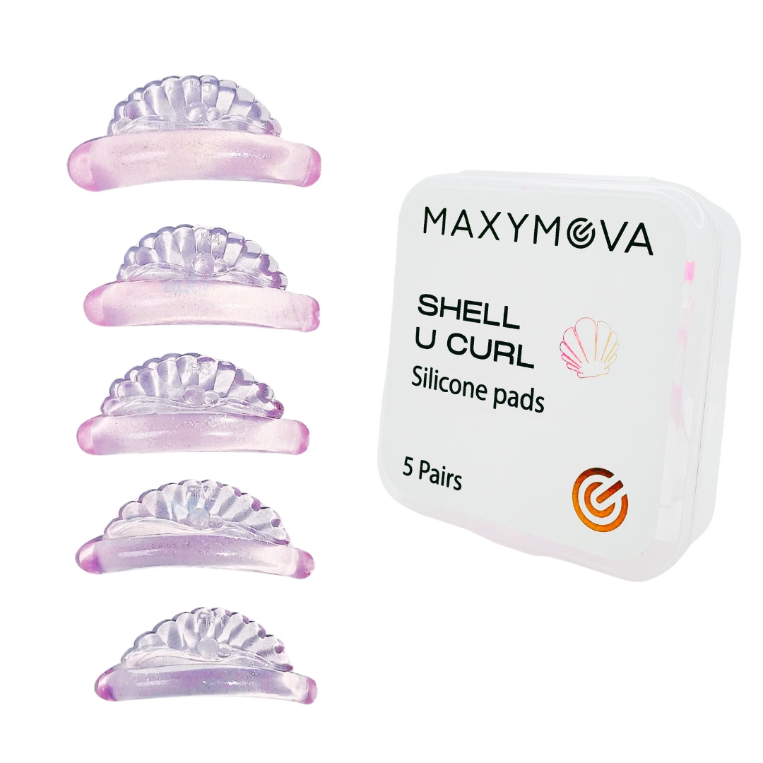 Maxymova Shell Silicone Lash Shields (5 Pairs)