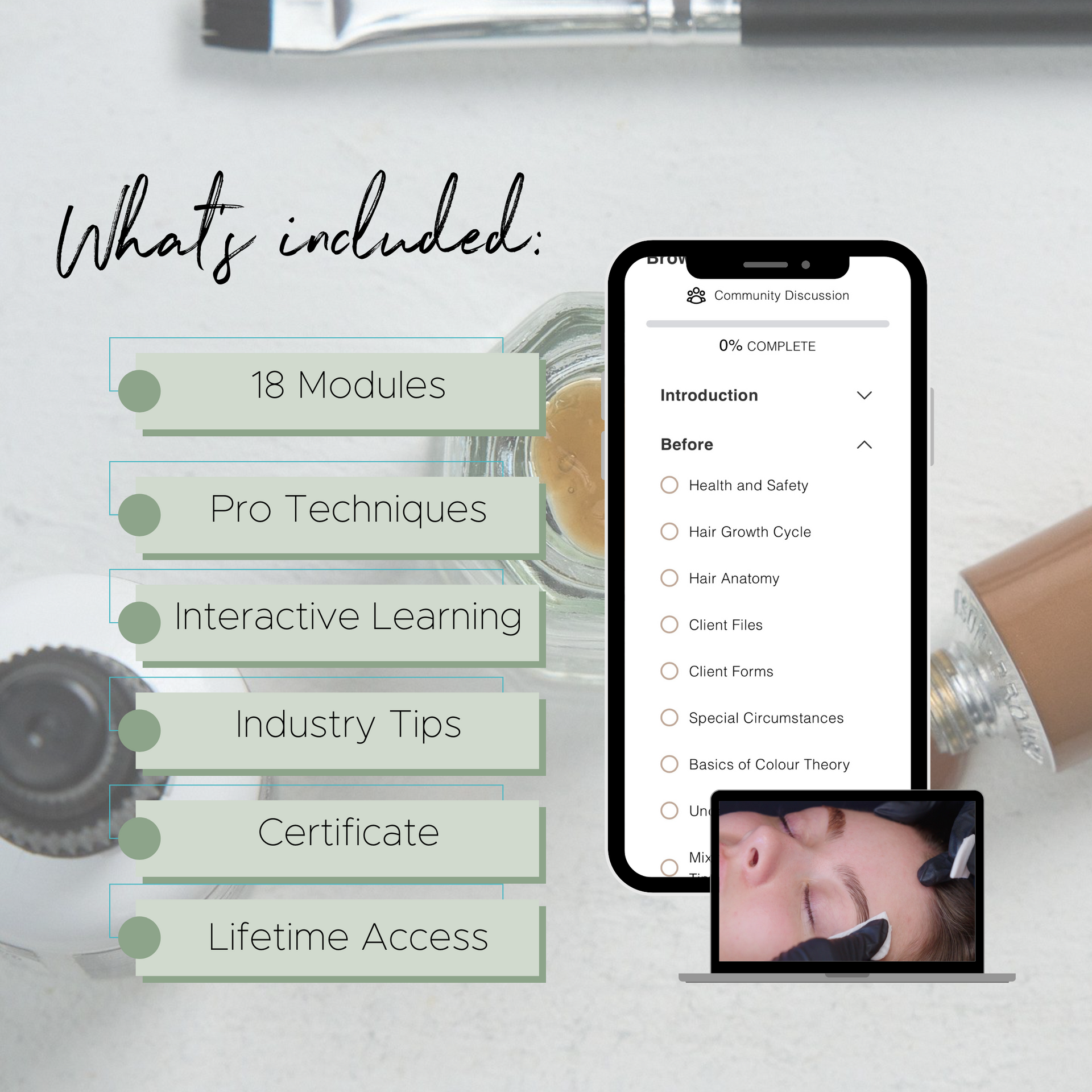 Motherpluckers Academy - Brow Tinting Online Training