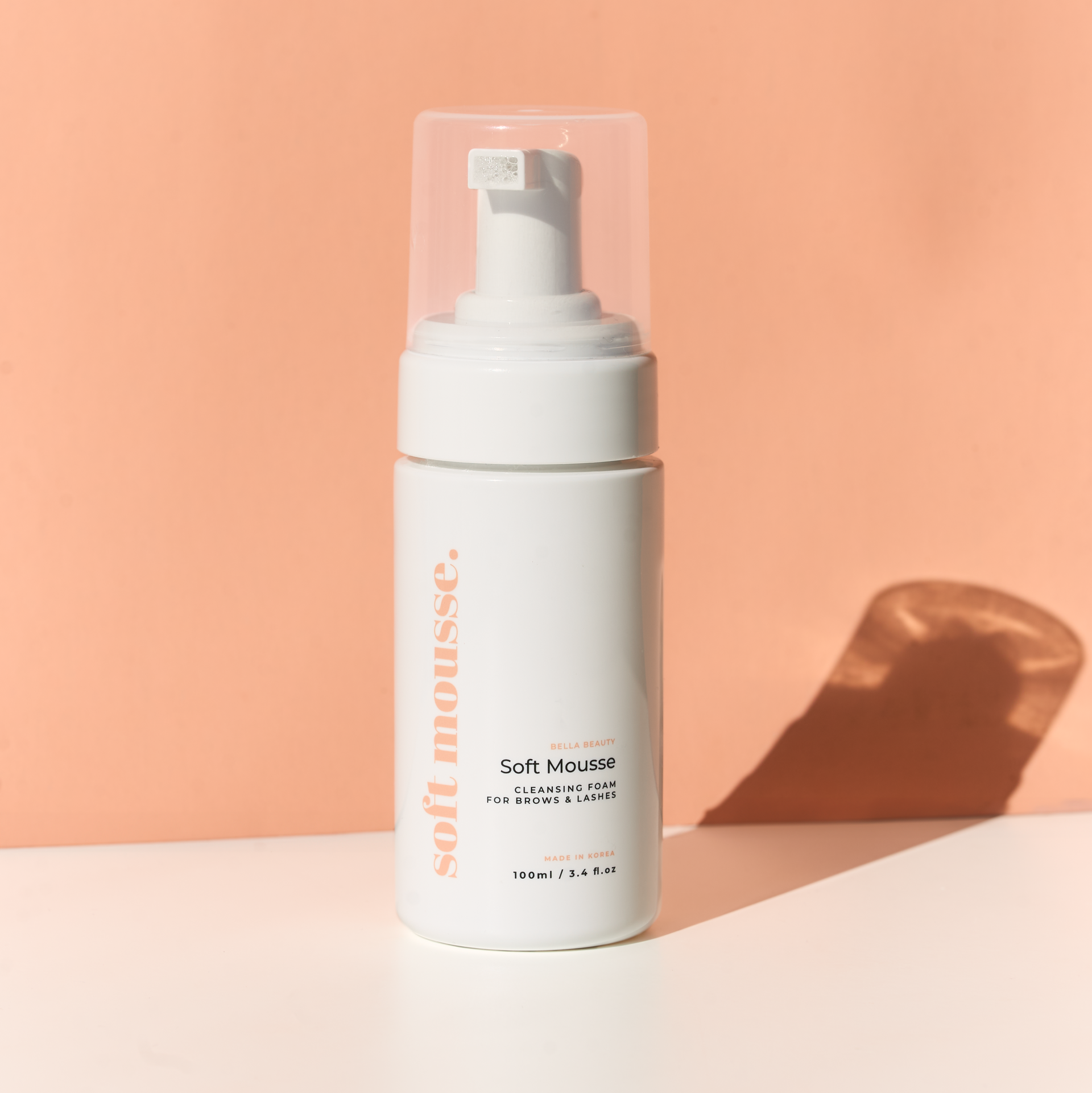 Bella Beauty Pro - Soft Mousse - Brow & Lash Foam Cleanser