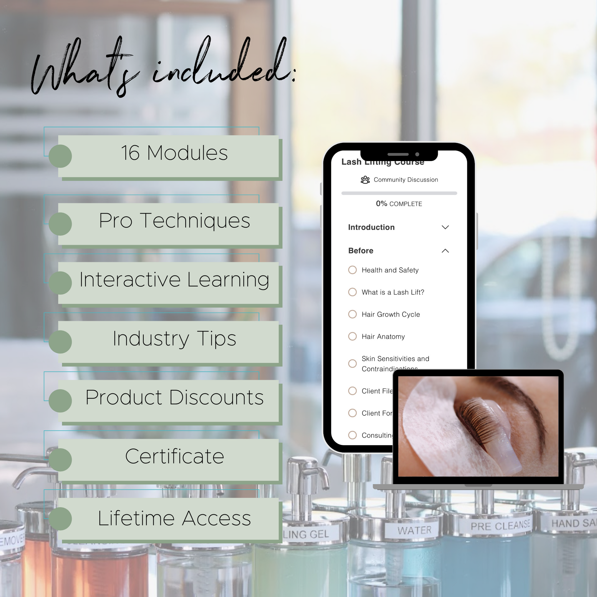 Motherpluckers Academy - Lash Lifting Online Training