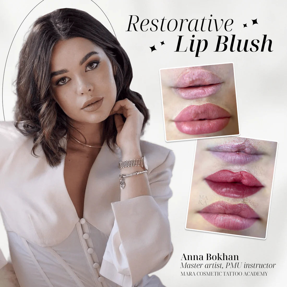 Mara Pro - Restorative Lip Blush Course. Cleft Lips & Scars