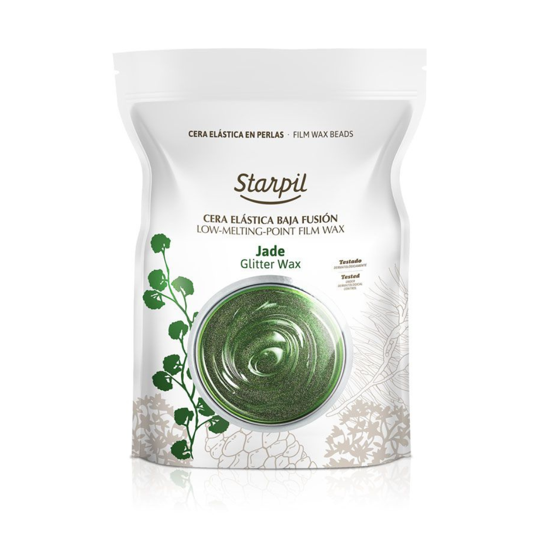 Starpil - Glitter Wax Beads Jade (1KG)