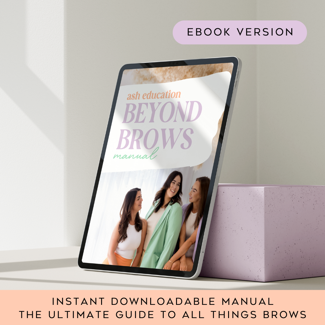 ASH Education - Beyond Brows Ultimate Brow Education Manual (Digital EBOOK PDF)