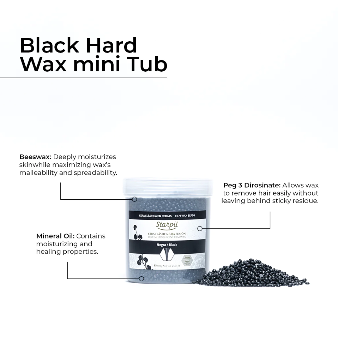 Starpil - Black Film Hard Wax Beads (600g)
