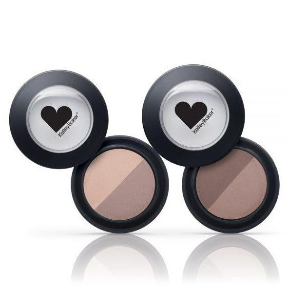 KELLEY BAKER BROW POWDER DUO - Bella Beauty Pro