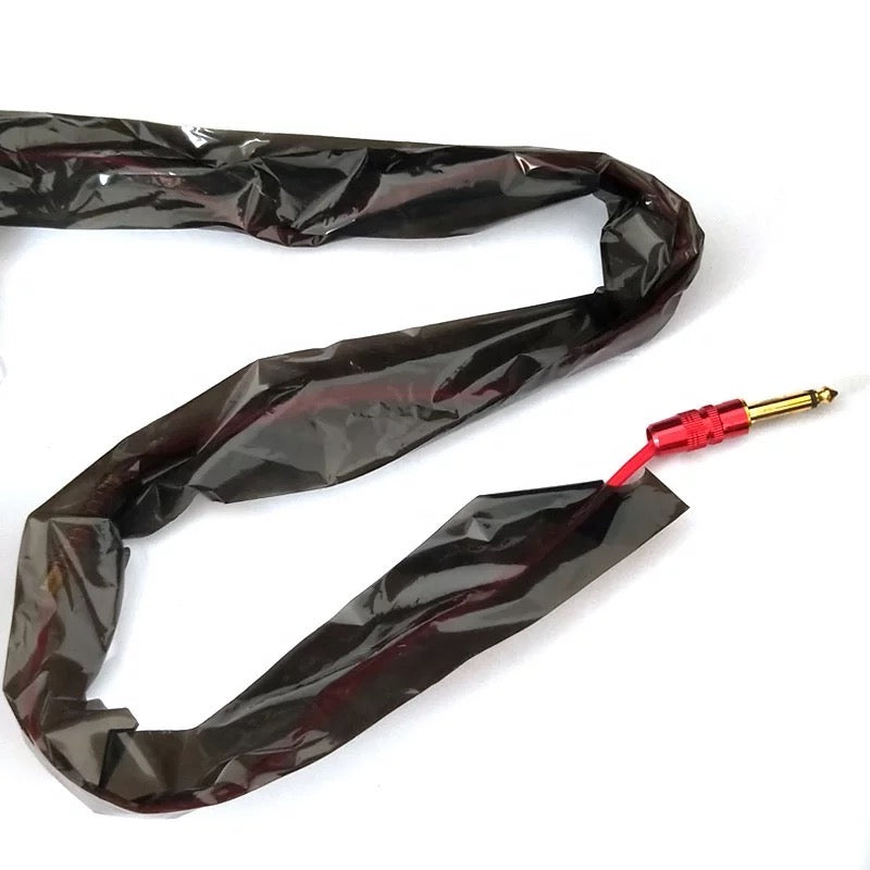Black Clip Cord Sleeves (100pcs)
