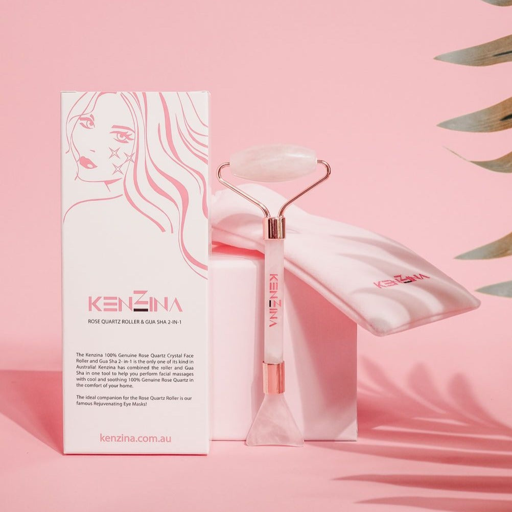 Kenzina - Face Roller & Gua Sha 2-in-1
