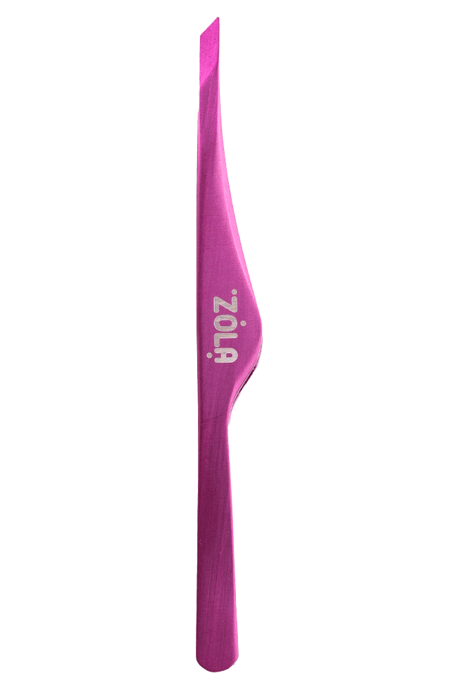 Zola - Slanted Tweezers (Pink)