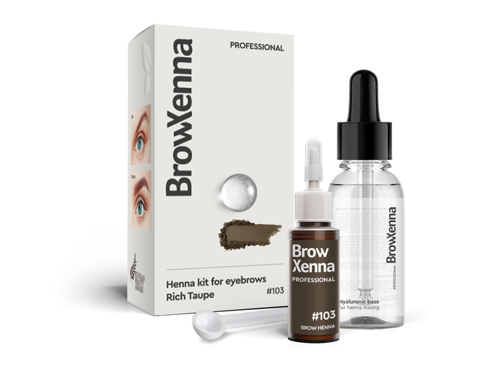 Brow Xenna - Brow Henna (Now with Hyaluronic Mixing Base Included) *NEW