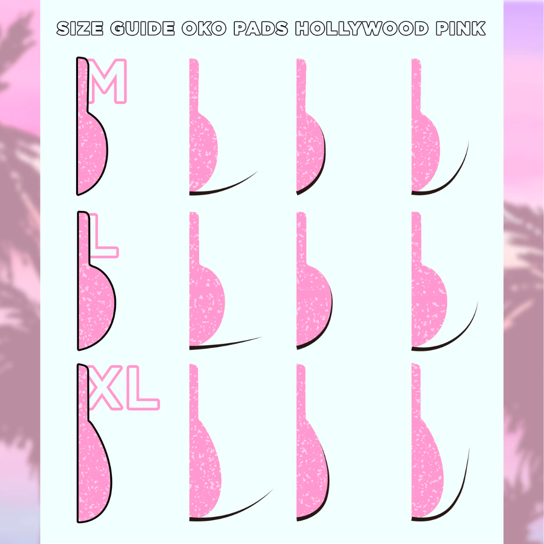 OKO - Lash Lifting Pads - Hollywood Pink (3 pairs)