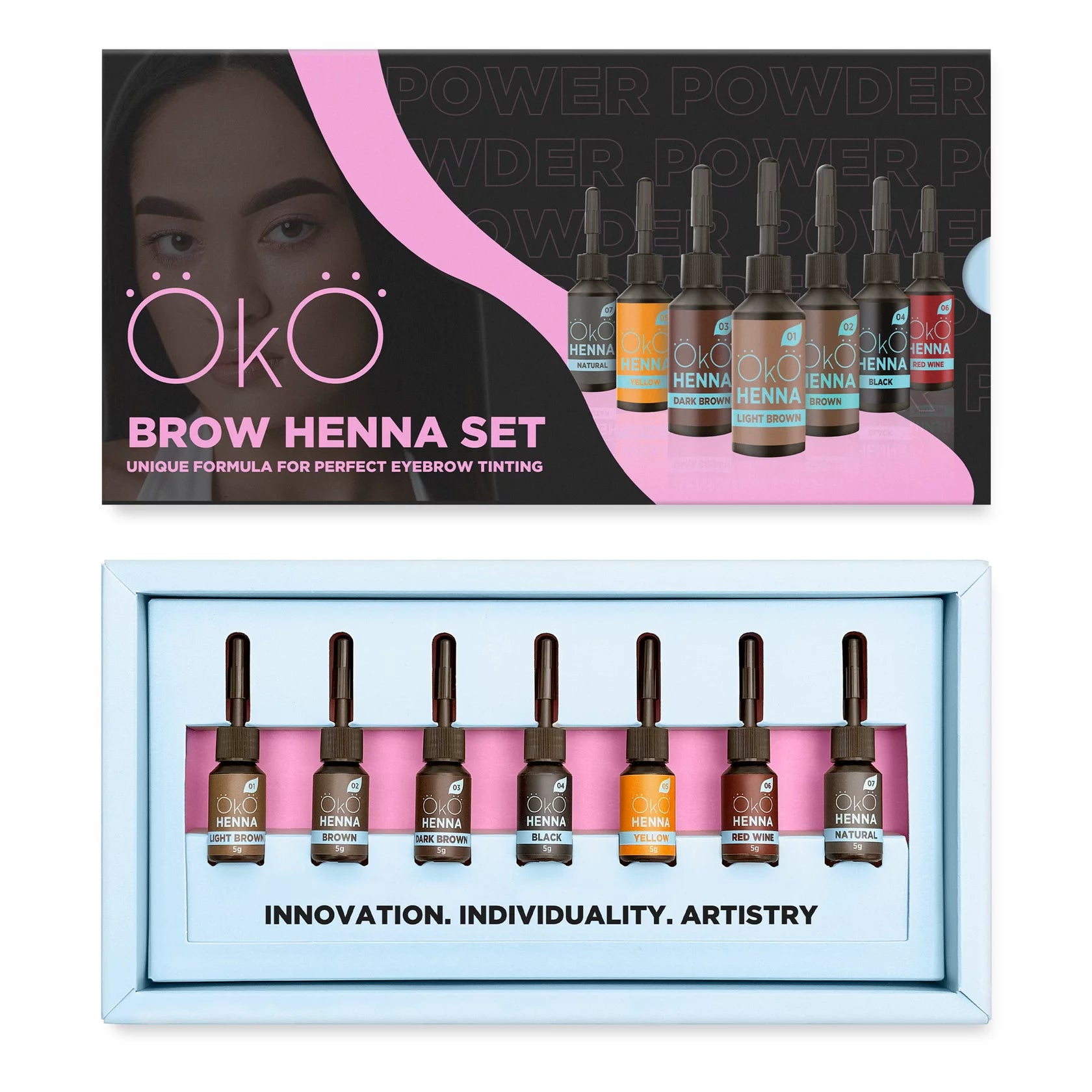 OKO - Power Powder Henna Set