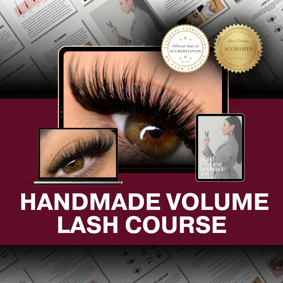 Lash Prodigy - Handmade Hybrid & Russian Volume (3D - 10D) Lash Extension Course