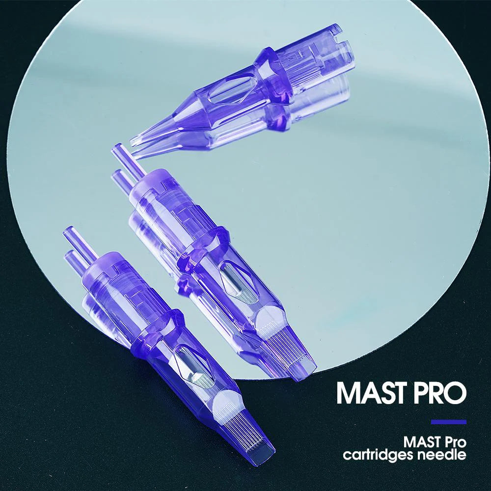 Dragonhawk Tattoo - Mast Pro Tattoo Cartridges Needles 0.35MM Round Liner- Box of 20