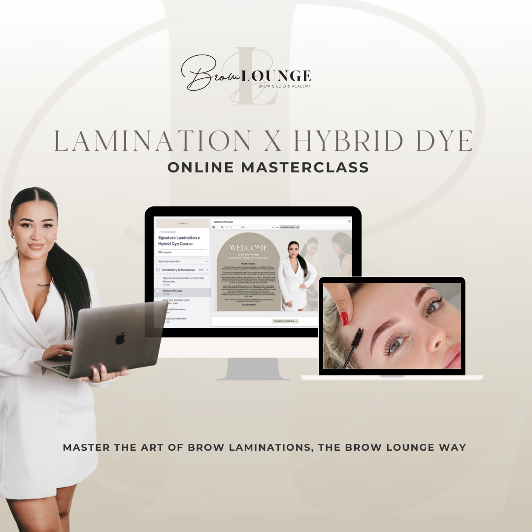 Brow Lounge Academy - Signature Lamination x Hybrid Dye Course