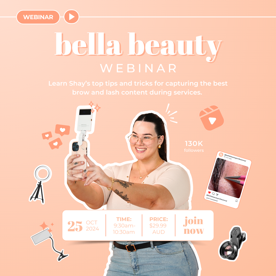 Bella Beauty's Content Tips Live Webinar