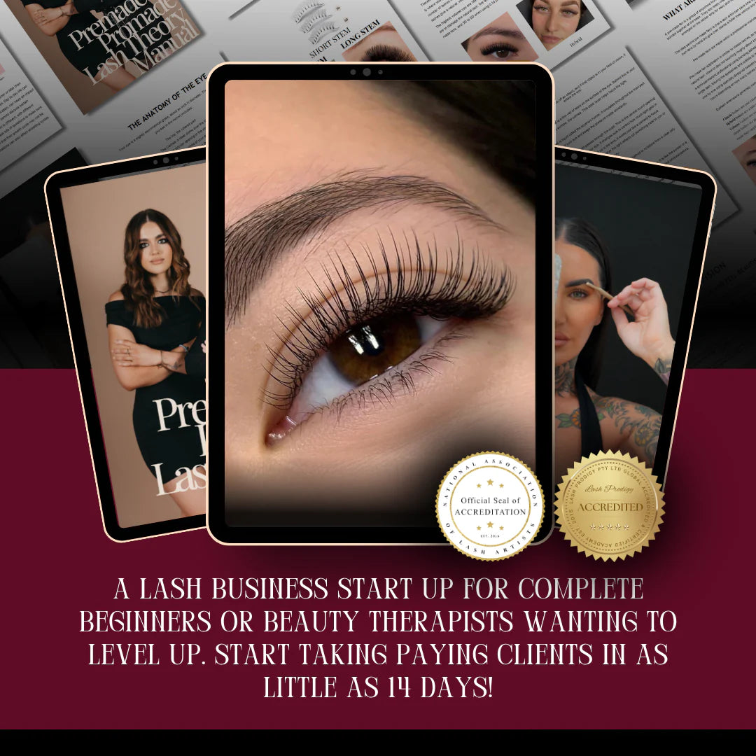 Lash Prodigy - Classic, Premade & Promade Volume Lash Extension Course