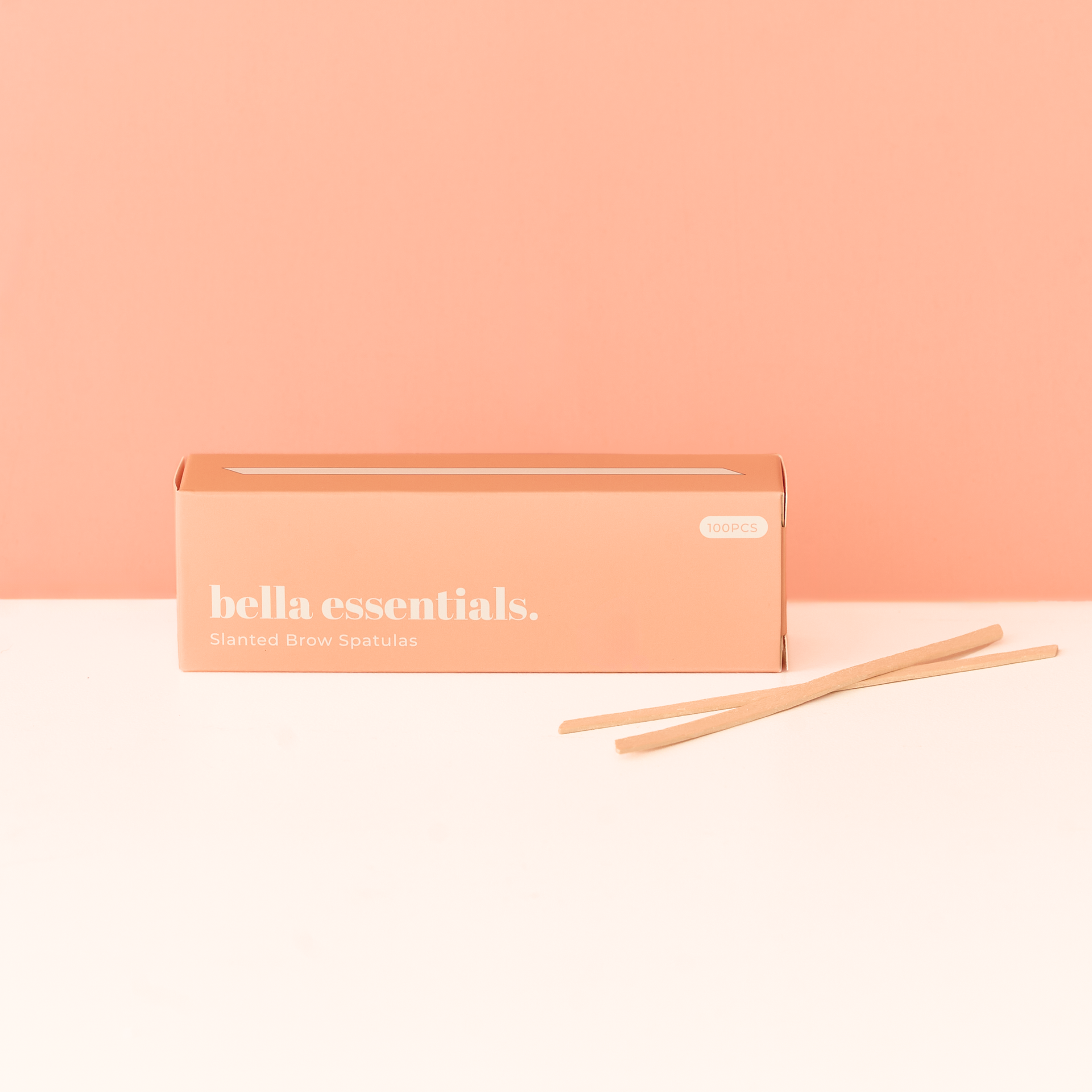Bella Beauty Pro - Essentials Slanted Brow Spatulas (100pcs)