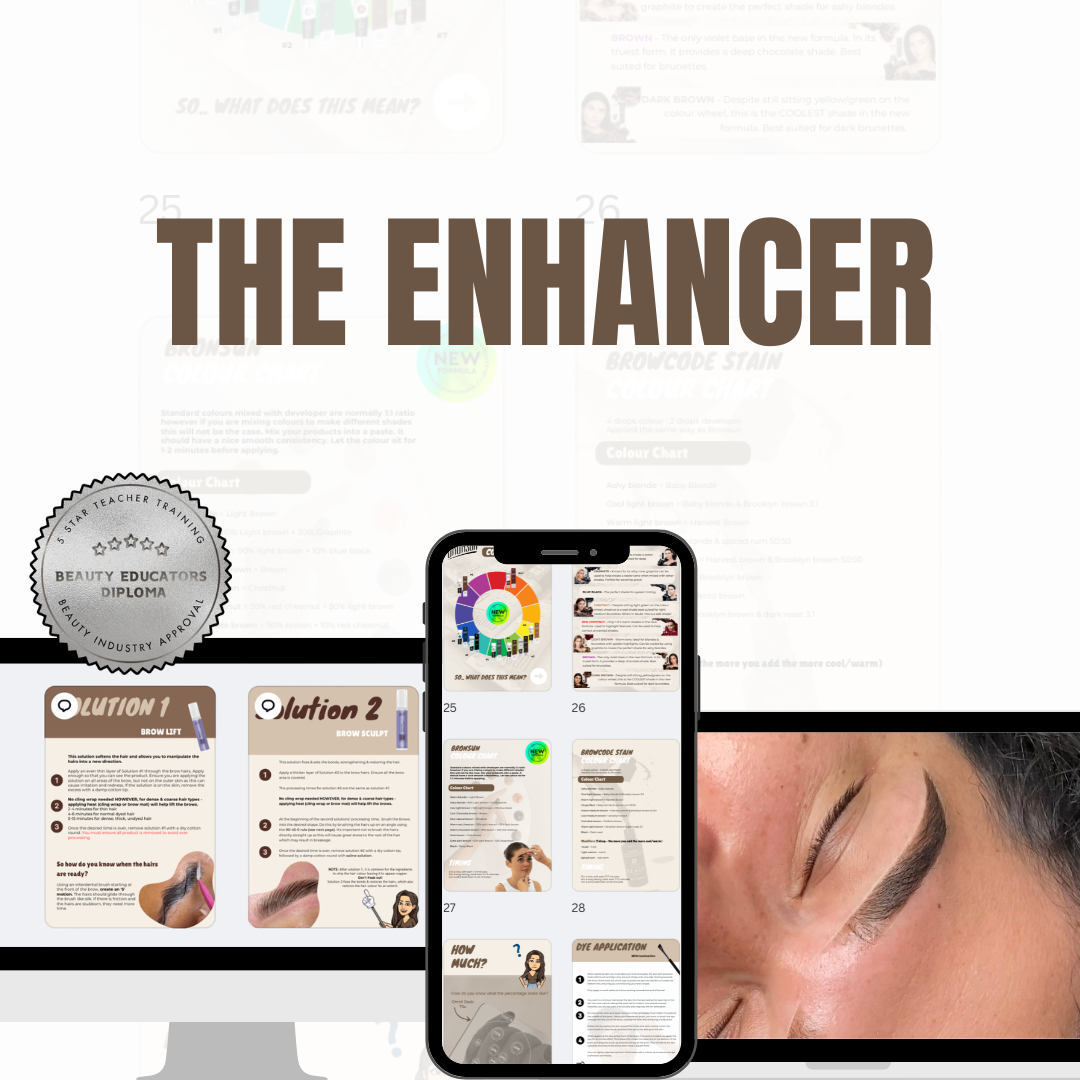 Brow'd Up - The Enhancer (Hybrid Dye, Brow Lamination & Mapping)