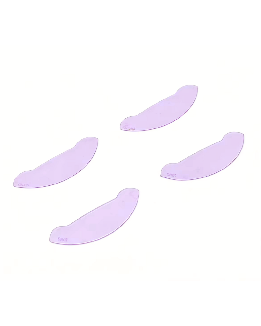 Flat Rounded Silicone Lash Pads - Extra Sticky