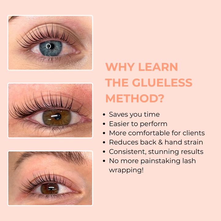 Glueless Method Bella Beauty Pro - Korean & Glueless Lash Lift Method Manual