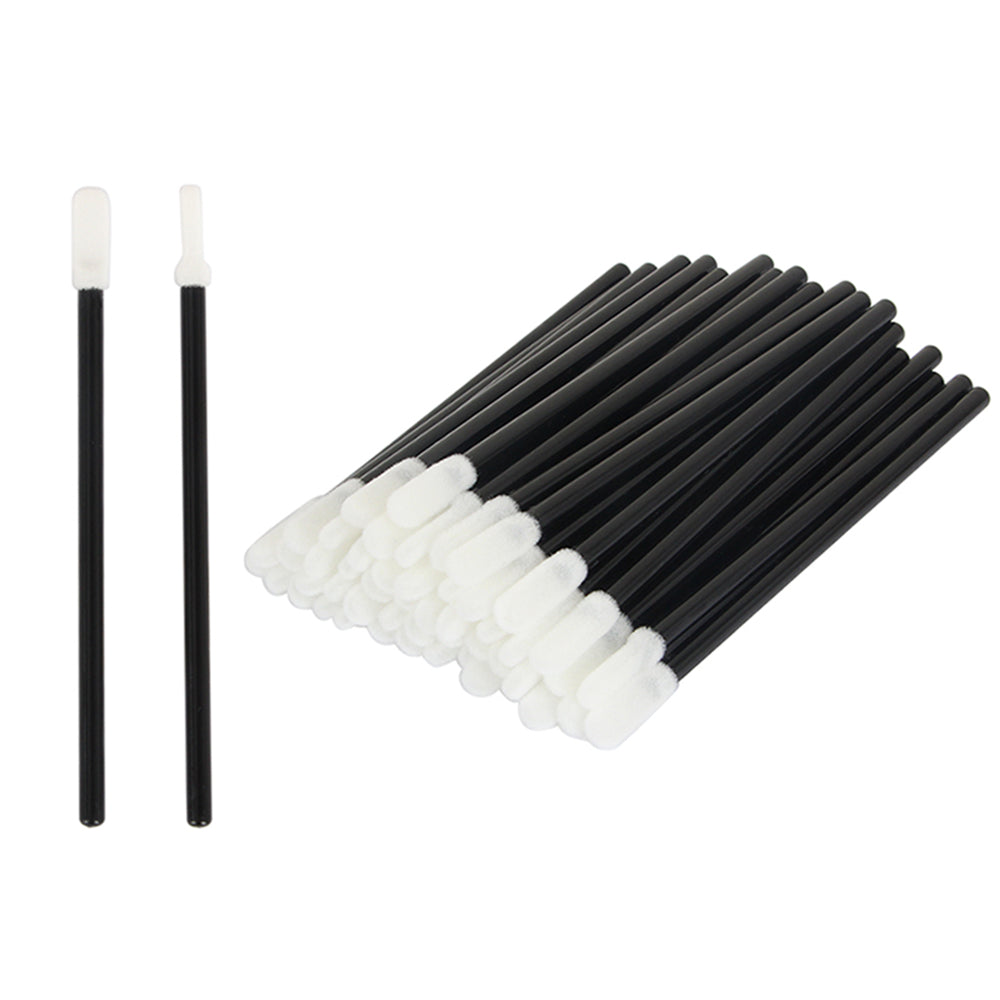 Flat Lip Wands (50 Pcs) - Black