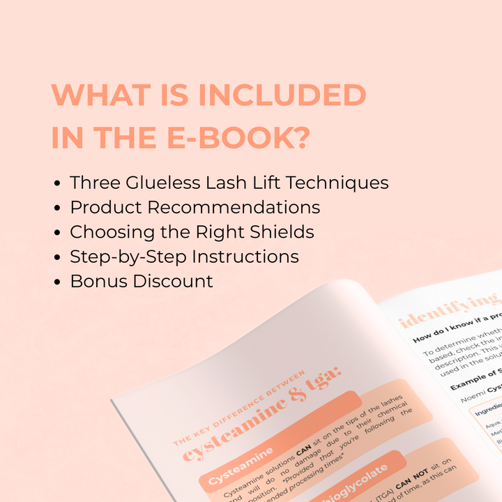 Glueless Method Bella Beauty Pro - Korean & Glueless Lash Lift Method Manual