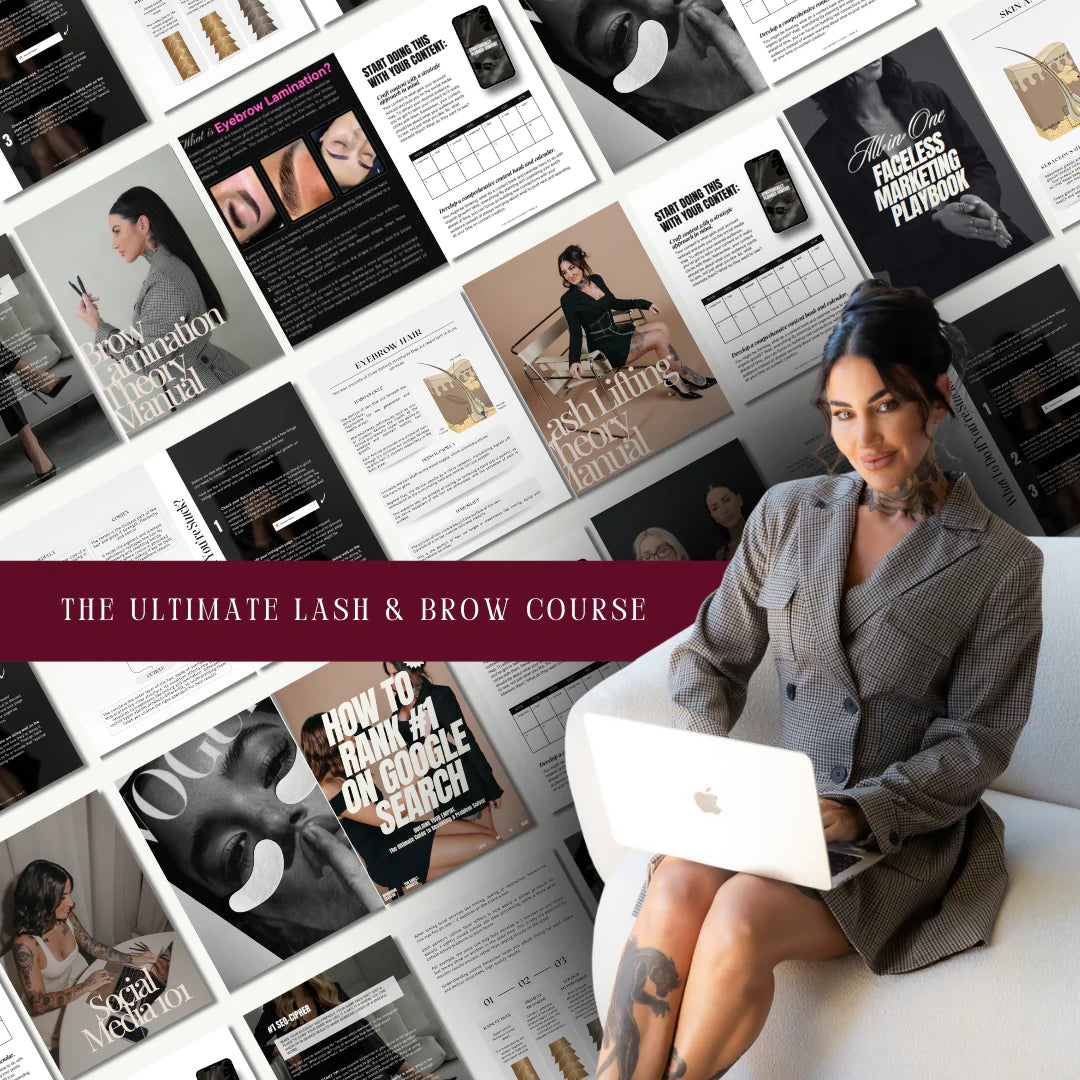 Lash Prodigy - Learn It All - The Ultimate Lash & Brow Course