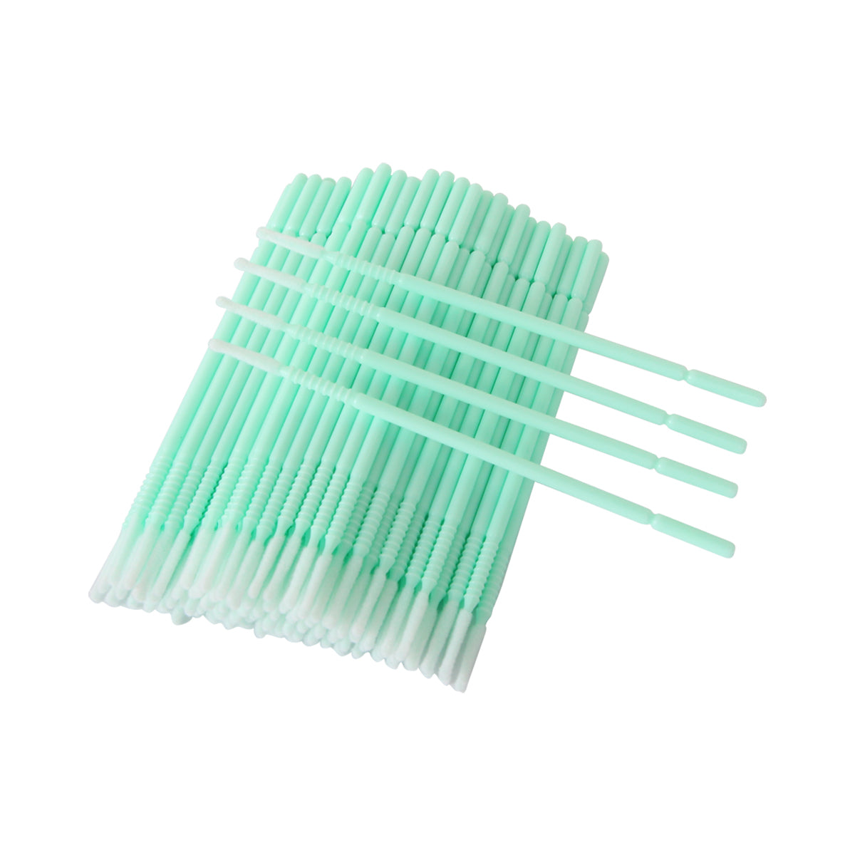 Long Microbrushes (100 Pack) - Mint Green
