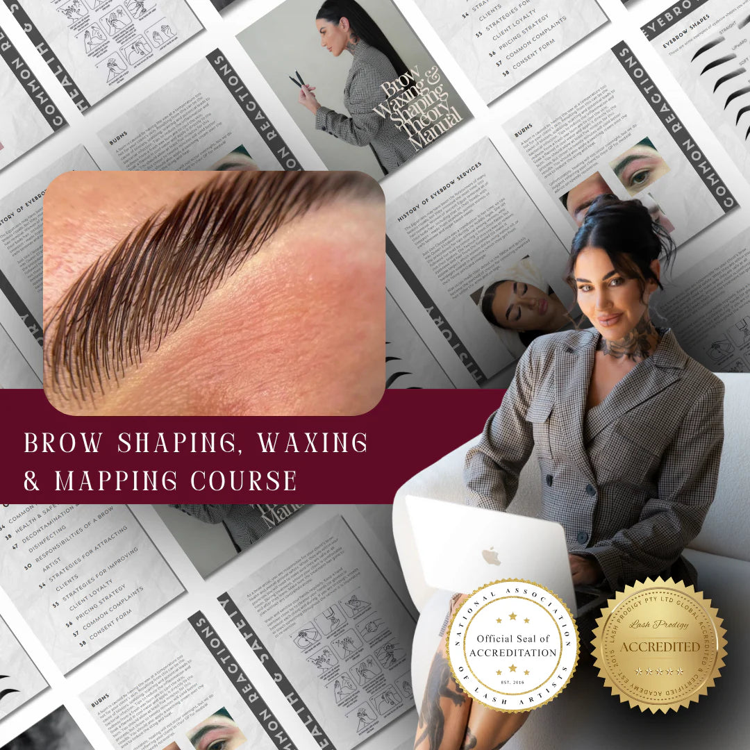 Lash Prodigy - Brow Sculpting/ Waxing Course