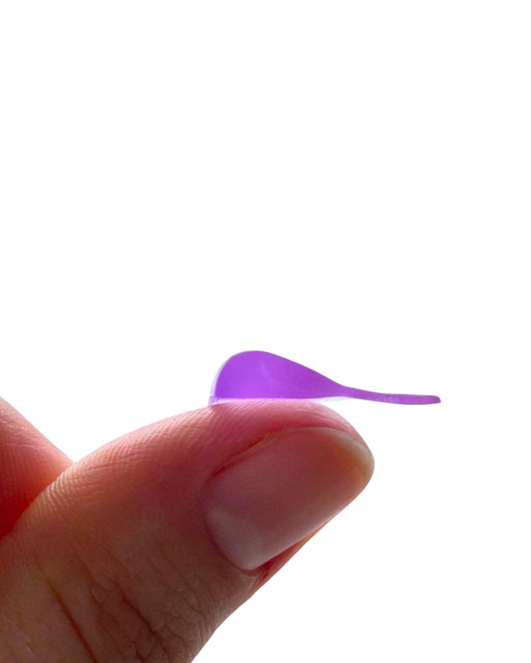 Jelly Shields - Tear Drop Curl - Soft Purple (8 Sizes)