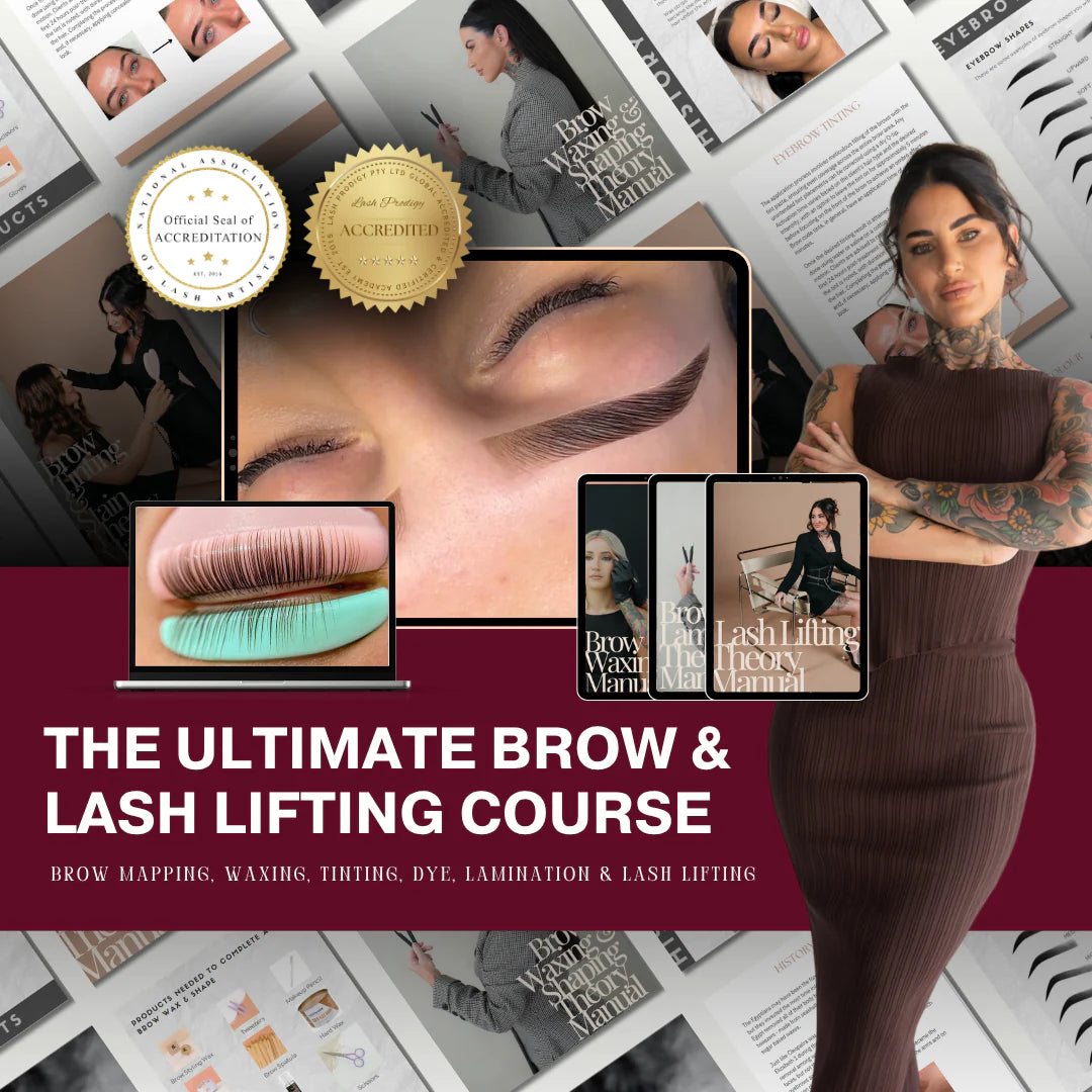 Lash Prodigy - Lash Lifting, Tinting / Stain & Brow Lamination Course