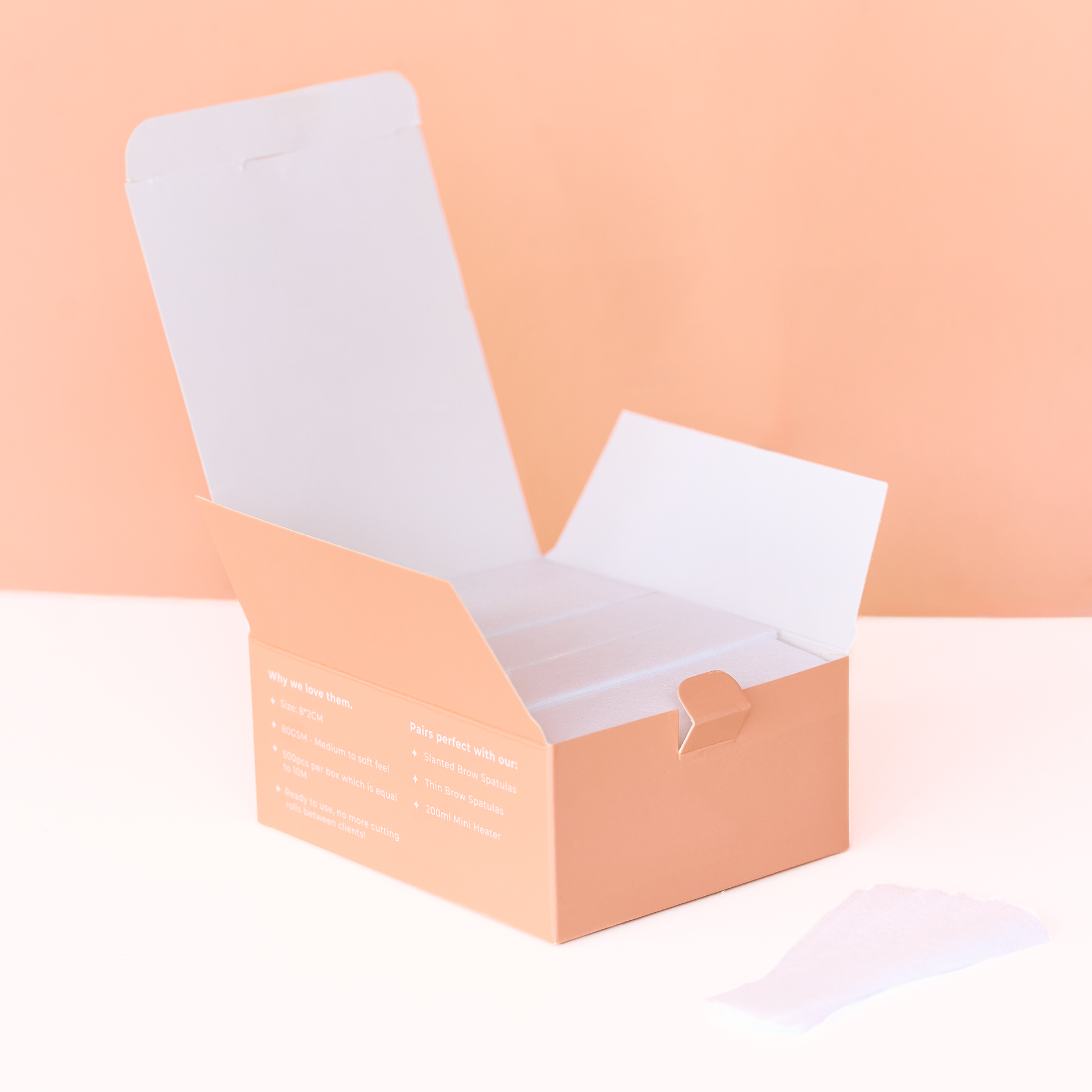 Bella Beauty Pro - Essentials Pre Cut Waxing Strips (500pcs)