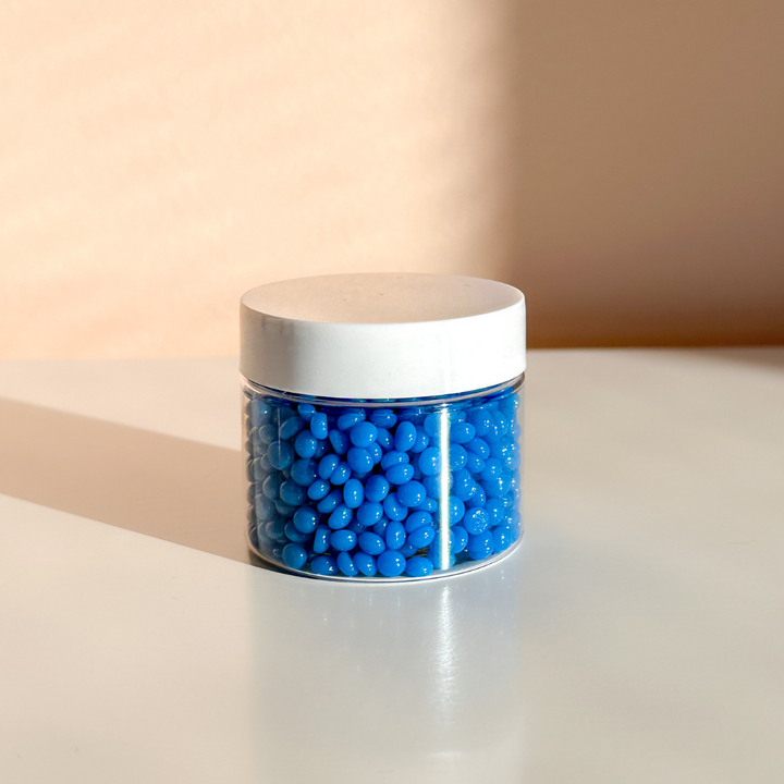 Starpil - Blue Rosin Free Film Hard Wax Beads Sample Jar (50g)